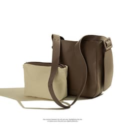 image-One Shoulder Cross Body Bucket Bag Women