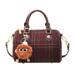 image-All-match Women's Portable Bucket Bag Niche Advanced Texture