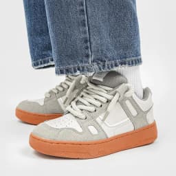 image-Men's Rubber Shoes Casual Fashion Student Platform Sneakers Low Top