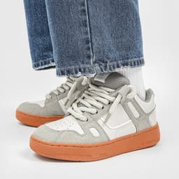 image-Men's Rubber Shoes Casual Fashion Student Platform Sneakers Low Top