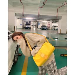 image-Suncoo-level Fitness Oxford Cloth Crossbody Bag
