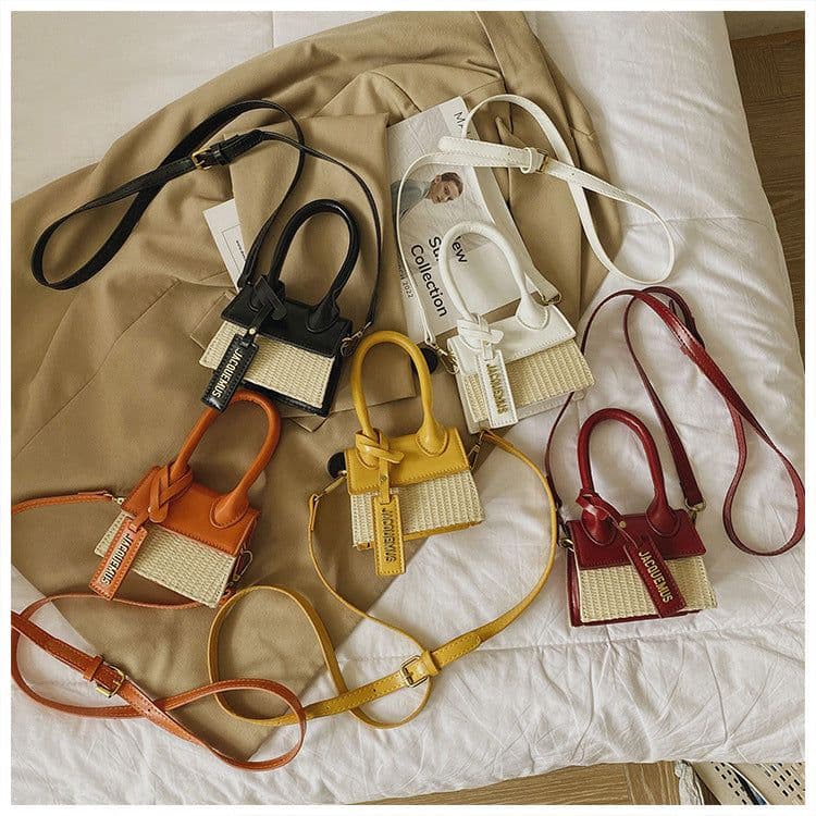 image-Women's Fashion Woven Fashion Crossbody Bag