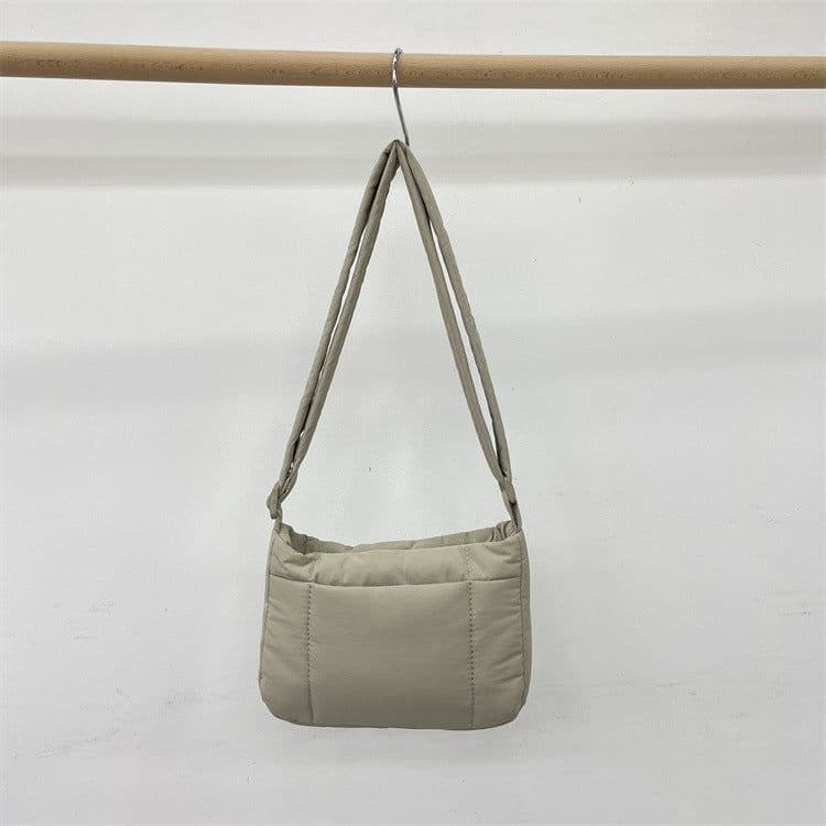 image-Lightweight Minority Simple Casual Nylon Cloth Small Cute One-shoulder Crossbody Small Square Bag