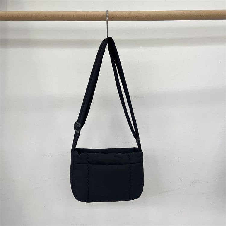 image-Lightweight Minority Simple Casual Nylon Cloth Small Cute One-shoulder Crossbody Small Square Bag
