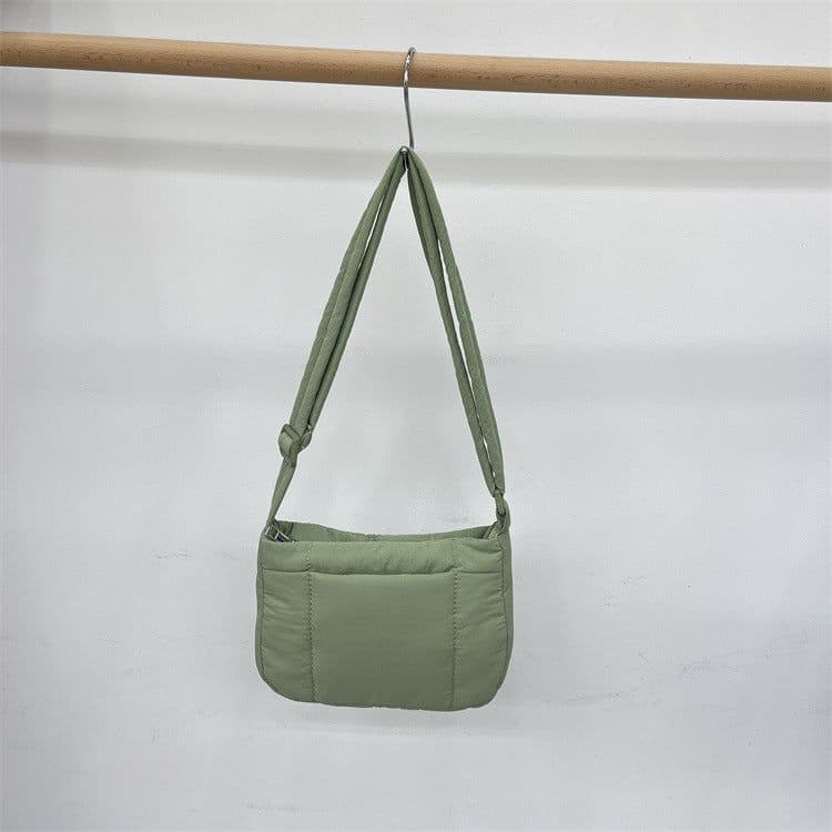image-Lightweight Minority Simple Casual Nylon Cloth Small Cute One-shoulder Crossbody Small Square Bag