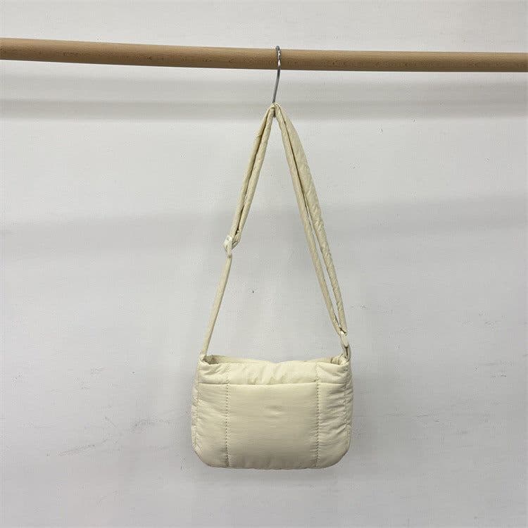 image-Lightweight Minority Simple Casual Nylon Cloth Small Cute One-shoulder Crossbody Small Square Bag
