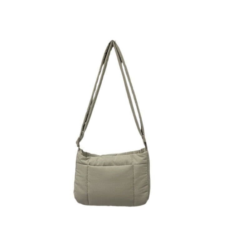image-Lightweight Minority Simple Casual Nylon Cloth Small Cute One-shoulder Crossbody Small Square Bag