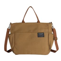 image-New Women's Canvas Casual Retro Large Capacity Multi-layer Women's Messenger Bag