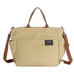 image-New Women's Canvas Casual Retro Large Capacity Multi-layer Women's Messenger Bag