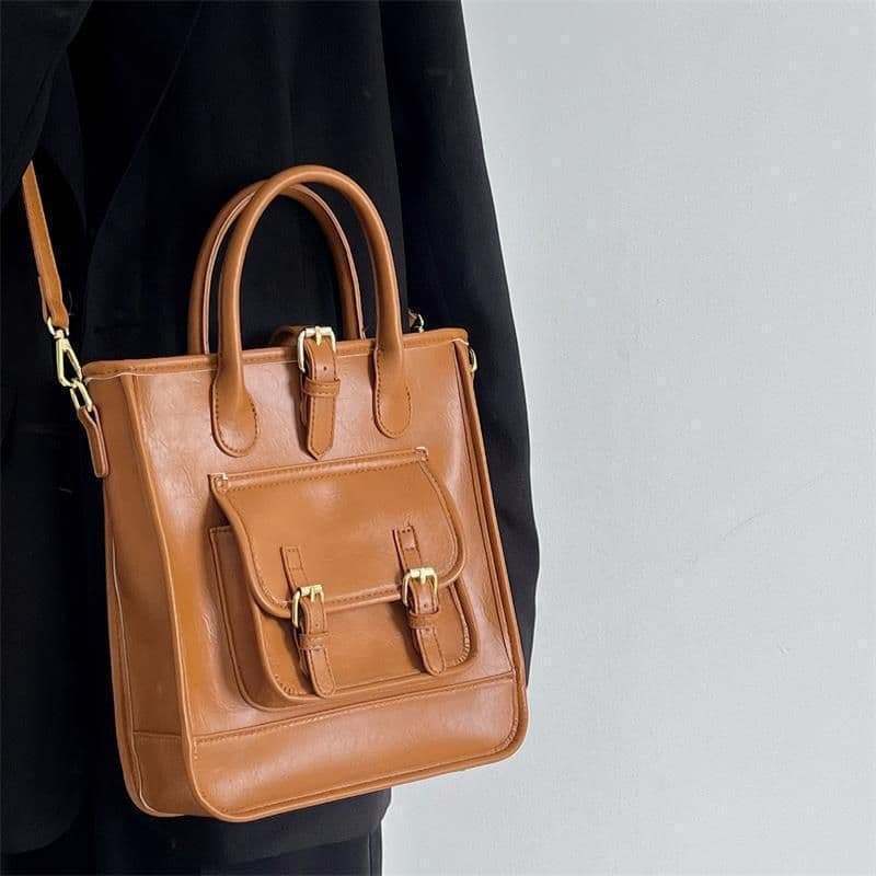 image-Autumn And Winter Portable Tote Work Commuter All-matching Bag Women