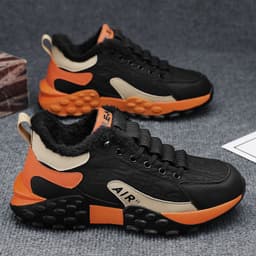 image-Winter Slip-on Casual Sports Men's Warm With Velvet Work Safety Shoes