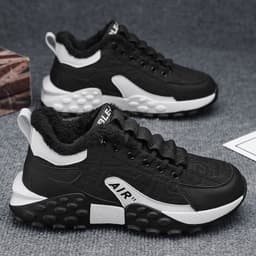 image-Winter Slip-on Casual Sports Men's Warm With Velvet Work Safety Shoes