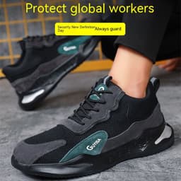 image-Labor Protection Shoes For Men Are Lightweight In Terms Of Impact And Puncture Resistance