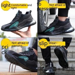 image-Labor Protection Shoes For Men Are Lightweight In Terms Of Impact And Puncture Resistance