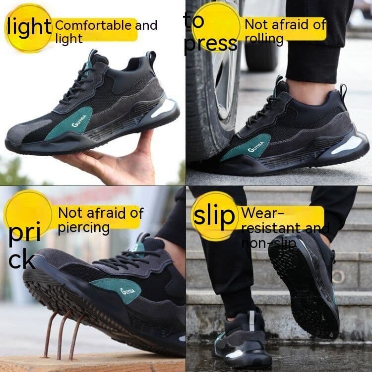 image-Labor Protection Shoes For Men Are Lightweight In Terms Of Impact And Puncture Resistance