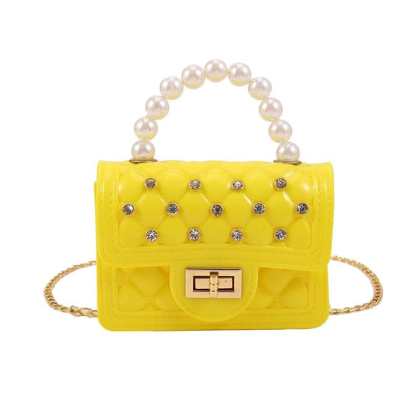 image-Women's Fashion Pearl Hand Shoulder Messenger Bag