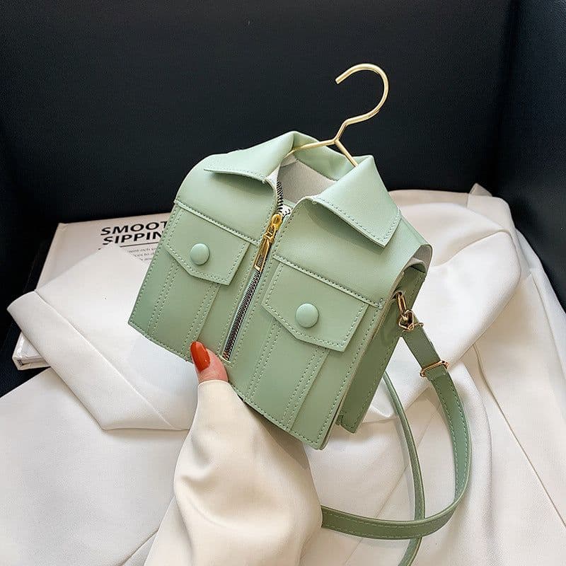 image-Summer New Three-dimensional Jacket Clothes Crossbody Small Square Bag