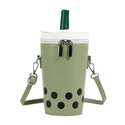 image-Milk Tea Personalized Small Bags Women's New Fashion Messenger Phone Bag Cute Girl Bucket Backpack