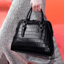 image-Genuine Leather Handbag Women's Fashion Cattle Leather Bag