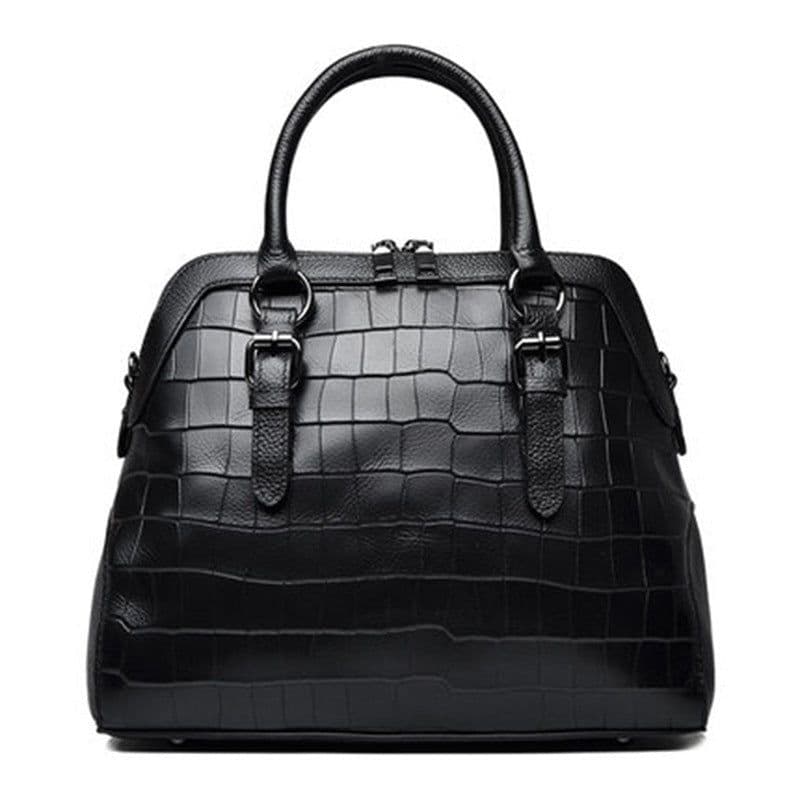 image-Genuine Leather Handbag Women's Fashion Cattle Leather Bag