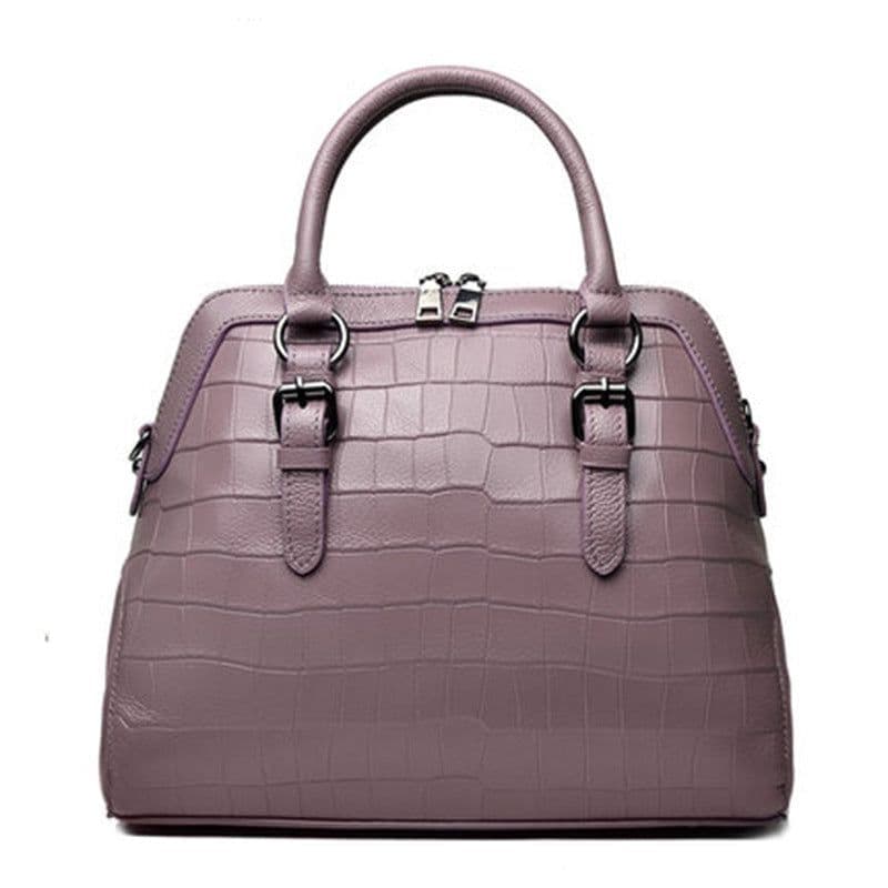 image-Genuine Leather Handbag Women's Fashion Cattle Leather Bag