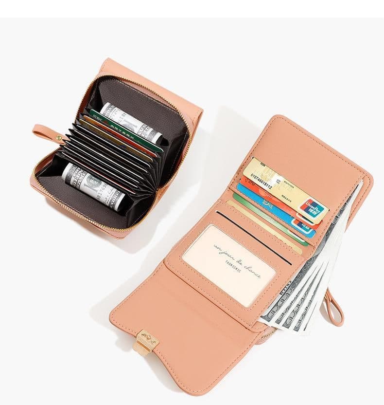 image-Flower Short European And American Ladies Wallet Fashion Design