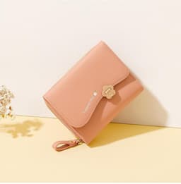 image-Flower Short European And American Ladies Wallet Fashion Design