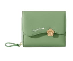 image-Flower Short European And American Ladies Wallet Fashion Design