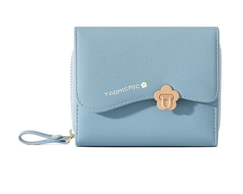 image-Flower Short European And American Ladies Wallet Fashion Design