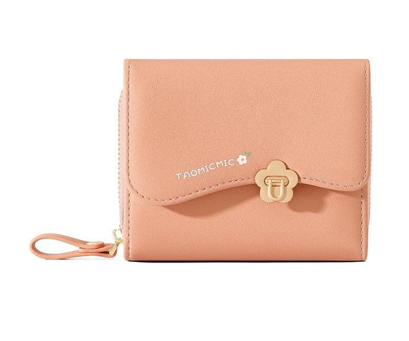 image-Flower Short European And American Ladies Wallet Fashion Design