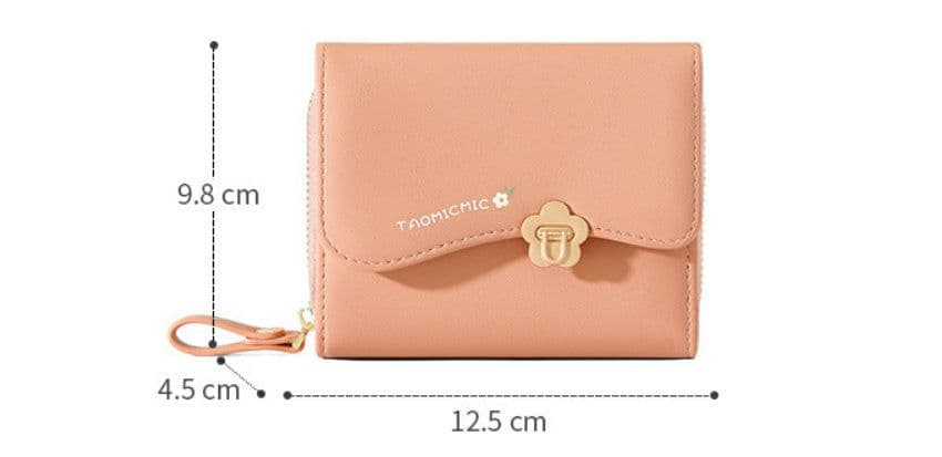 image-Flower Short European And American Ladies Wallet Fashion Design