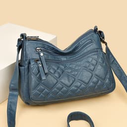 image-Western Style All-matching Women's Cross-body Bag Multi-layer Large Capacity
