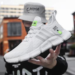 image-Summer Shoes Running Breathable Lightweight Mesh Shoes Men