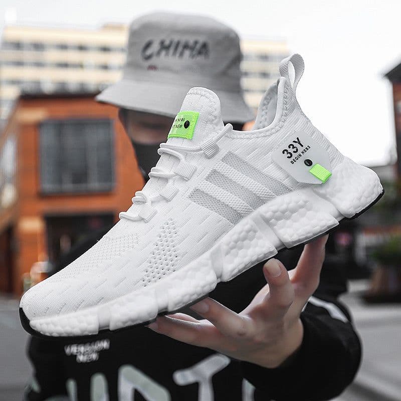 image-Summer Shoes Running Breathable Lightweight Mesh Shoes Men