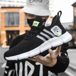 image-Summer Shoes Running Breathable Lightweight Mesh Shoes Men