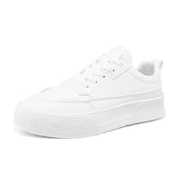 image-Men's Leisure Sports White Running Shoes