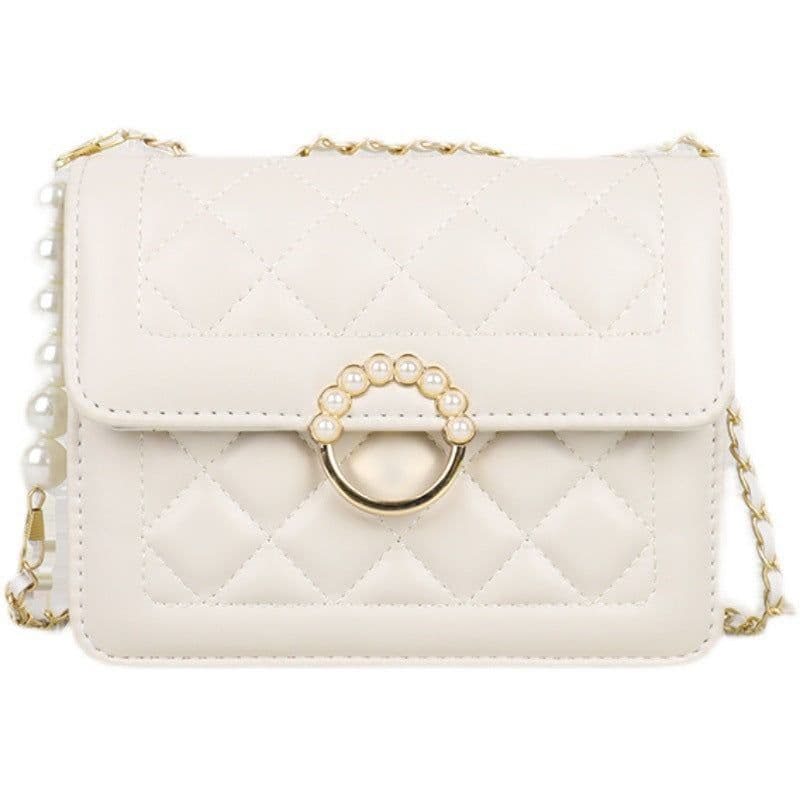 image-Diamond Chain Shoulder Crossbody Bag