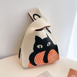 image-Tote Bag Cute Animal Portable