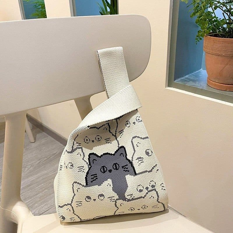 image-Tote Bag Cute Animal Portable