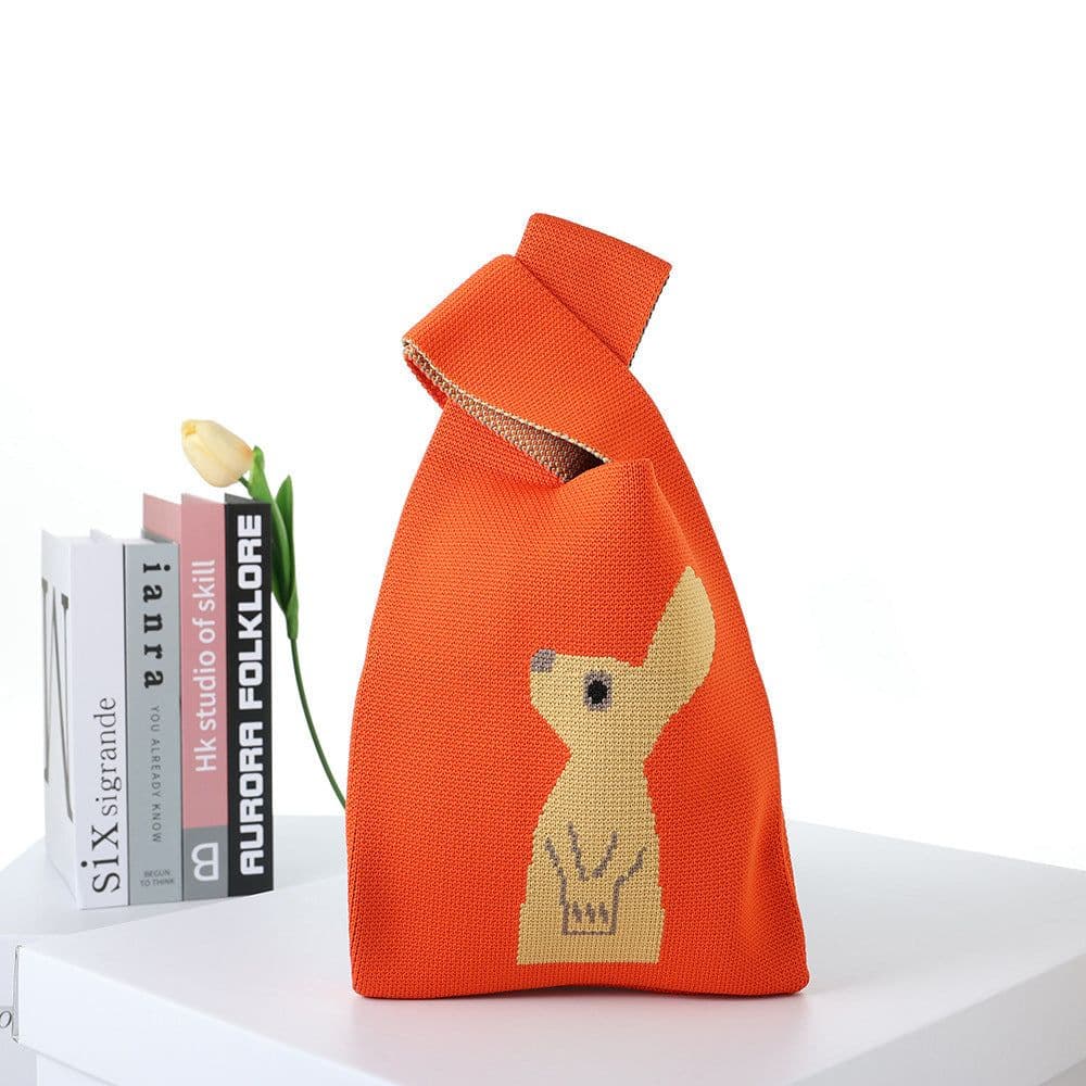 image-Tote Bag Cute Animal Portable