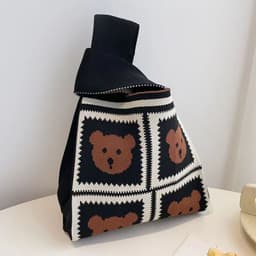 image-Tote Bag Cute Animal Portable