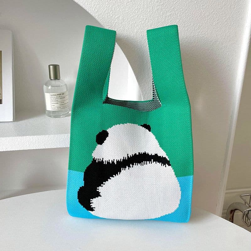 image-Tote Bag Cute Animal Portable
