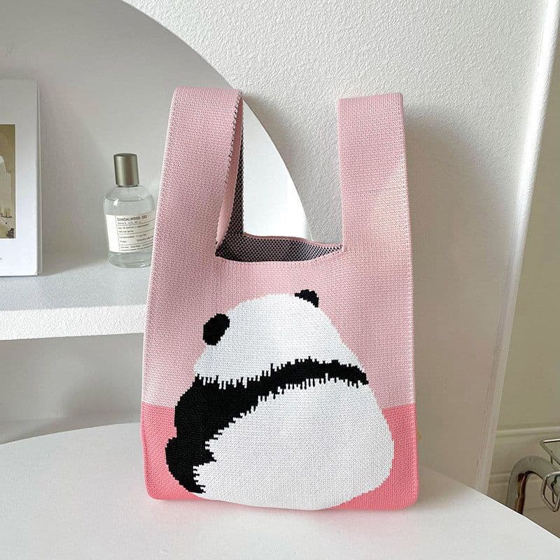 image-Tote Bag Cute Animal Portable