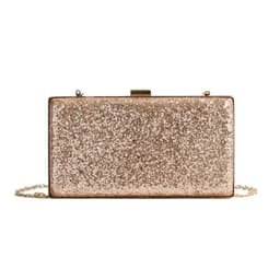 image-Dinner Party Autumn And Winter Personalized Chain One Shoulder Crossbody Portable Women Sequins Box Bag