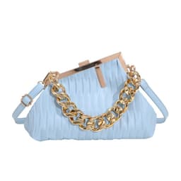image-Ins Thick Chain Portable Crossbody Shoulder Small Square Bag