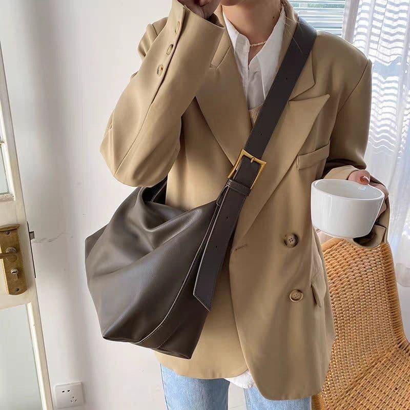 image-Women's Large-capacity Crossbody Bag Daily Bagig Bag