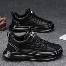 image-Leather Waterproof Sneakers Sports And Leisure