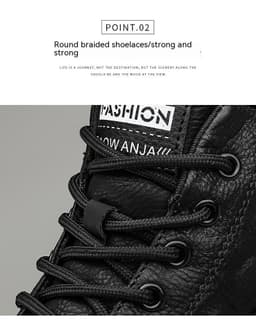 image-Leather Waterproof Sneakers Sports And Leisure