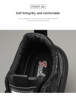 image-Leather Waterproof Sneakers Sports And Leisure
