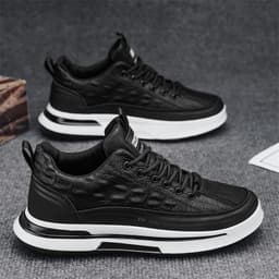 image-Leather Waterproof Sneakers Sports And Leisure